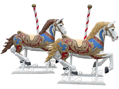 Carousel Horse Statues Props, Prop Hire