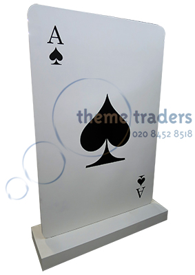 Giant Playing Card Props, Prop Hire