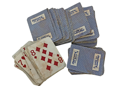 Playing Cards Stratosphere Las Vegas Props, Prop Hire