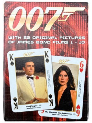James Bond 007 Playing Retro Cards Props, Prop Hire