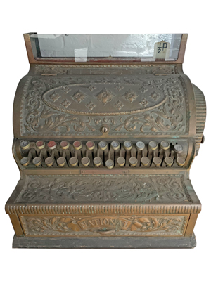 Rosette NCR Cash Register Props, Prop Hire