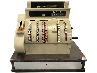 Collectors NCR Period Cash Register Till Props, Prop Hire