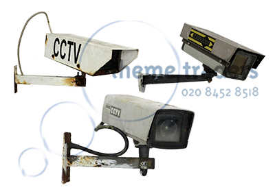 CCTV Security Cameras Props, Prop Hire