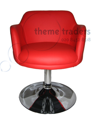 Red tub chairs Props, Prop Hire