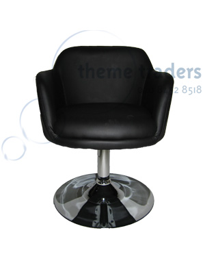 Tub Chairs Black Props, Prop Hire