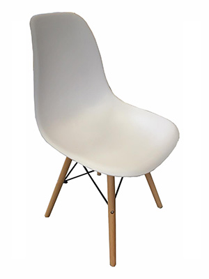 White Plastic Chair Props, Prop Hire