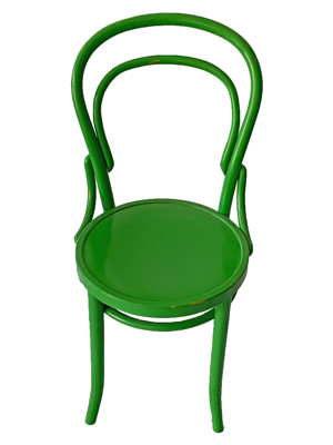 Bentwood Chair Lime Props, Prop Hire