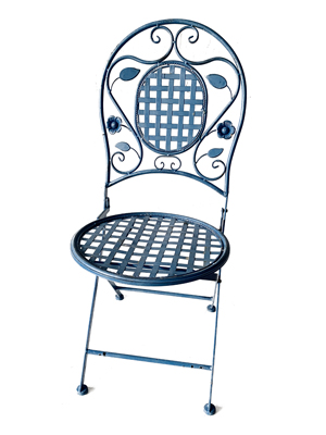 Blue Foldable Chair Props, Prop Hire