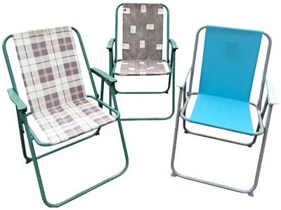 Retro Folding Caravan Camping Chairs Props, Prop Hire