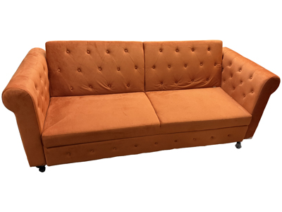 Cheers Style American Orange Sofa Props, Prop Hire