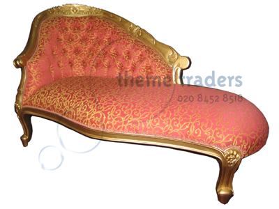 Stylish Chaise Longue Props, Prop Hire