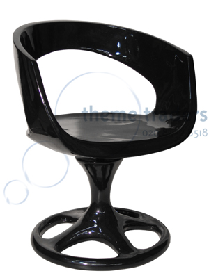 Gloss Black Chairs Props, Prop Hire