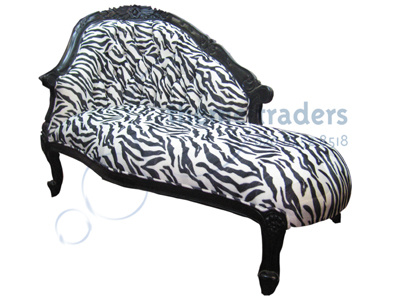 Chaise Longues Animal Prints Props, Prop Hire