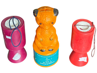 Plastic Charity Collecting Boxes Props, Prop Hire