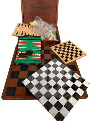 Chess and Backgammon Props, Prop Hire