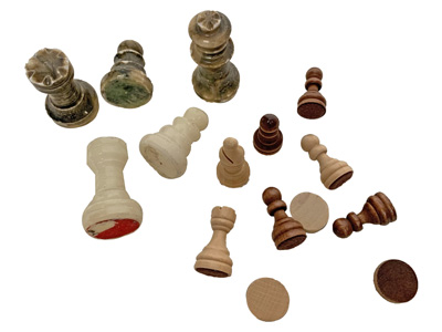 Chess Pieces Props, Prop Hire