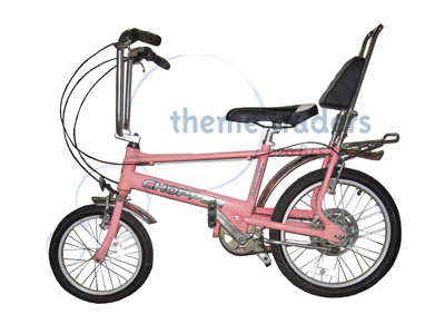 Chopper bike pink Props, Prop Hire