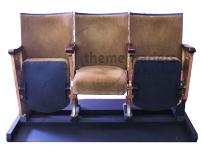 Cinema 3 Seaters Props, Prop Hire