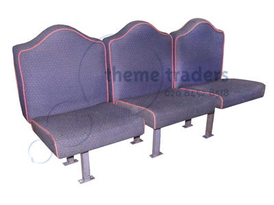 Cinema Seats triple Props, Prop Hire