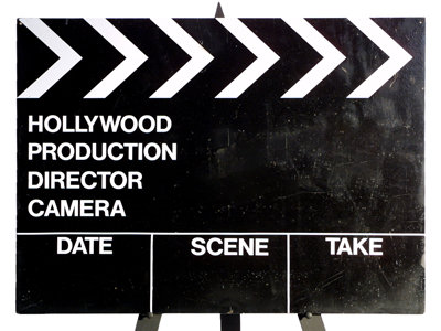 Giant Clapperboards Props, Prop Hire