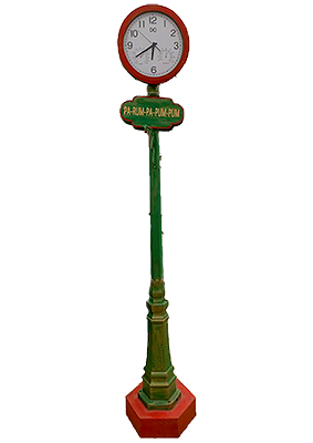 Lampost Clock Props, Prop Hire