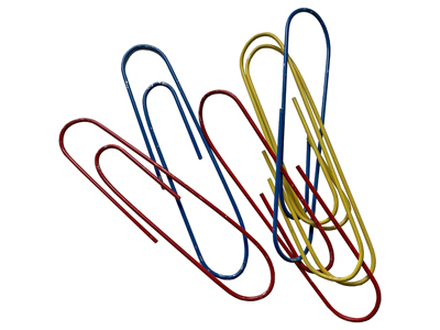 40cm Paper Clips Props, Prop Hire