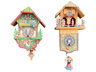 Cuckoo Clocks Props, Prop Hire