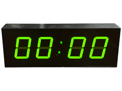 Light Up Digital Display Clock Set On 00.00 Props, Prop Hire