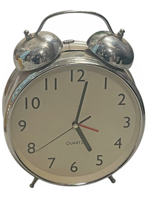 28 Centimetre Two Bell Alarm Clock Props, Prop Hire