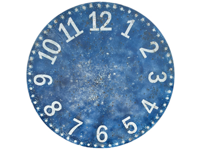 1.2 Metre Cosmic Clock Face Props, Prop Hire