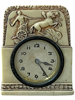 Parthenon Greek Roman Chariot Clock Props, Prop Hire