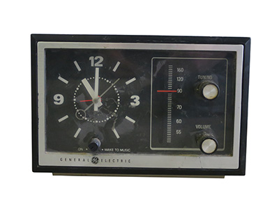 Clock Radio Props, Prop Hire