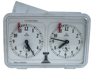 Romanian Chess Clock Props, Prop Hire