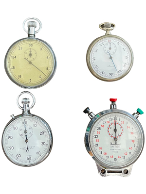 Vintage Stopwatches Props, Prop Hire