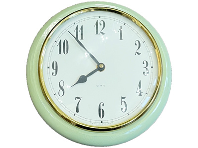 Retro Wall Clock Props, Prop Hire