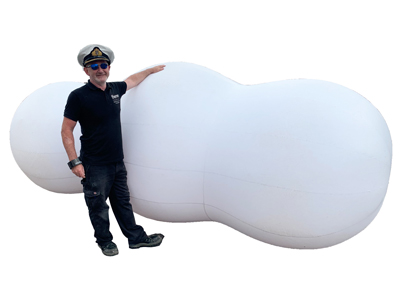 Inflatable Clouds Props, Prop Hire