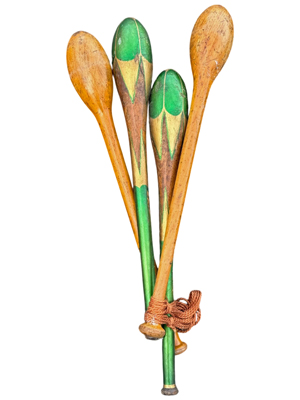 Wooden Retro Circus Juggling Clubs (30 available) Props, Prop Hire