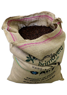 Coffee Beans Sack Props, Prop Hire