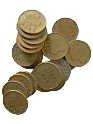 Ace Token Coins Props, Prop Hire