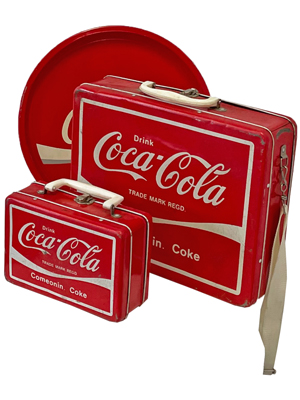 Coca Cola Cases and Memorabilia Props, Prop Hire