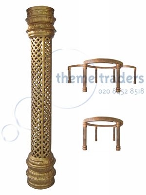 Indian Column Props, Prop Hire