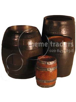 Barrels Assorted(priced per item) Props, Prop Hire