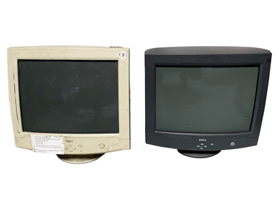 Retro Dell Monitors Props, Prop Hire