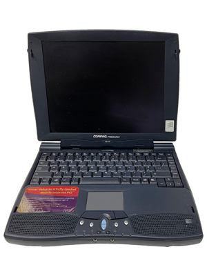 Compaq Presario Laptop Computer Props, Prop Hire