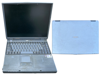 Samsung Retro Digital Laptop Computer Props, Prop Hire