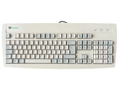 Gateway Computer Keyboard Props, Prop Hire