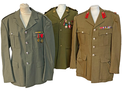 Dictators Brigadier Army Jackets Props, Prop Hire