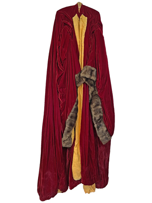 Majestic Massive King and Queen Velvet Robes Cloak Props, Prop Hire