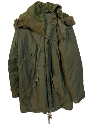 Military Fur Hood Parka Jacket Props, Prop Hire