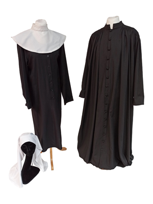 Nuns and Priests Uniforms Props, Prop Hire